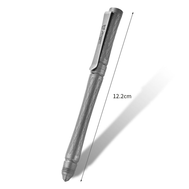 Titanium Alloy Multifunctional Ballpoint Pen Rotary Switch EDC Portable Pen High-End Business Metal Pen