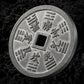 Pure Titanium Mountain Ghost Pendant Body Protection Jewelry, Gray