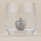 Apple Pure Titanium Small Medicine Box Waterproof Sealed Storage Box Keychain Pendant
