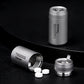 Pure Titanium Medicine Box Keychain Pendant Set, Suitable For Outdoor Carrying