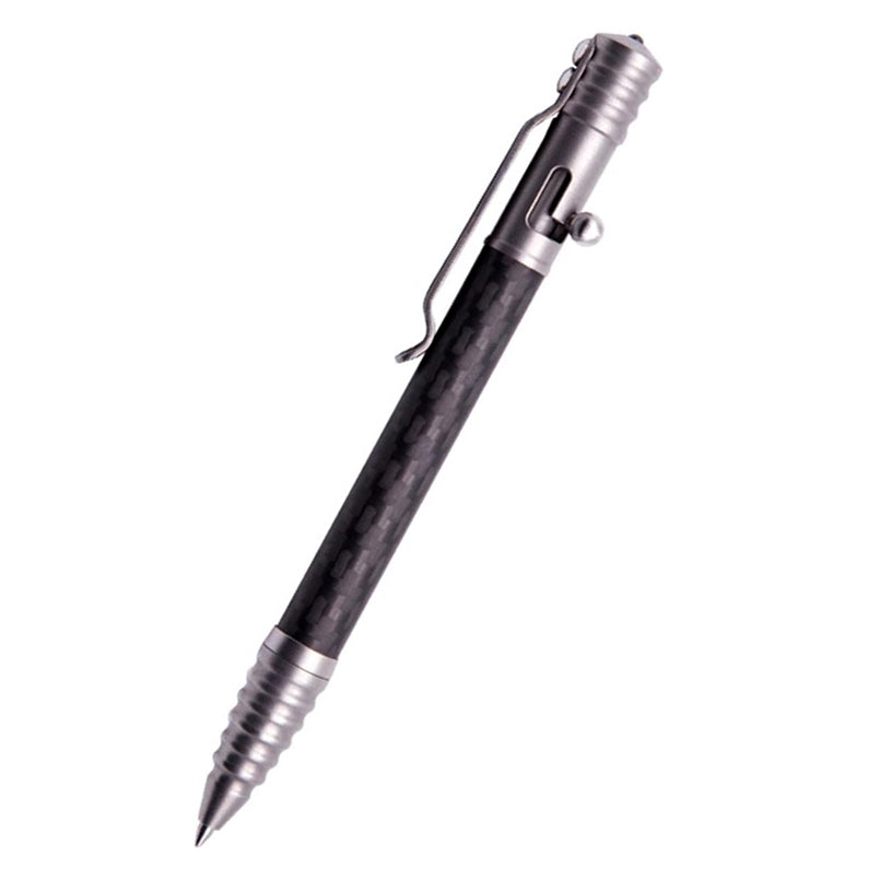 TACRAY Gray Titanium Alloy Carbon Fiber EDC Pen Multifunctional Business Signature Pen