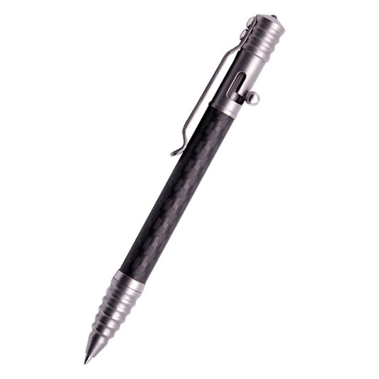 TACRAY Gray Titanium Alloy Carbon Fiber EDC Pen Multifunctional Business Signature Pen