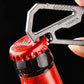 Titanium alloy multifunctional keychain, high elasticity buckle, bottle opener