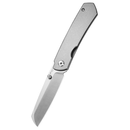 Portable Titanium Alloy Folding Knife M390 Blade Stone Washing Process Suitable For Outdoor EDC Multi-Function Tools