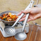 Pure titanium soup spoon colander set outdoor camping long handle household spoon