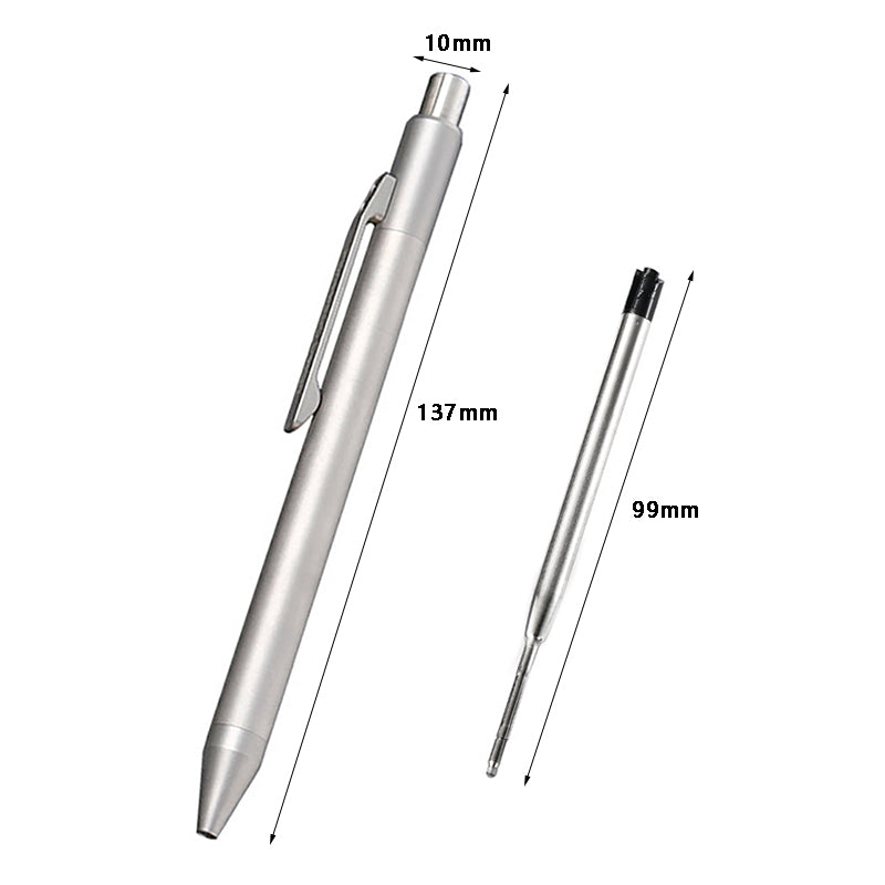 Titanium Alloy Writing Pen Multifunctional EDC Tactical Pen（Sand blasting）