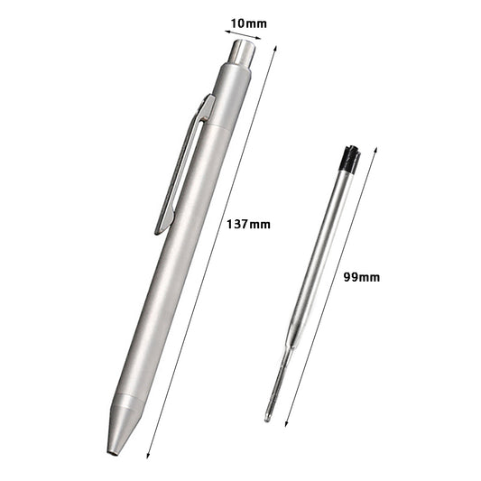 Titanium Alloy Writing Pen Multifunctional EDC Tactical Pen（Sand blasting）