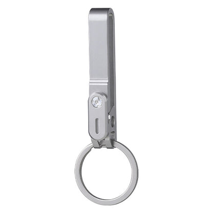 Titanium Alloy Keychain Quick Release with Lock, Anti-Accidental Opening, Multi-Function, Suitable for Various Pants Belts