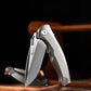 Titanium Alloy Folding Knife M390 Blade, Sandblasting Process, EDC Outdoor Tool