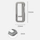 Titanium Alloy Keychain with Knife, EDC Tool, Suitable for Carabiner and Car Keychain Use