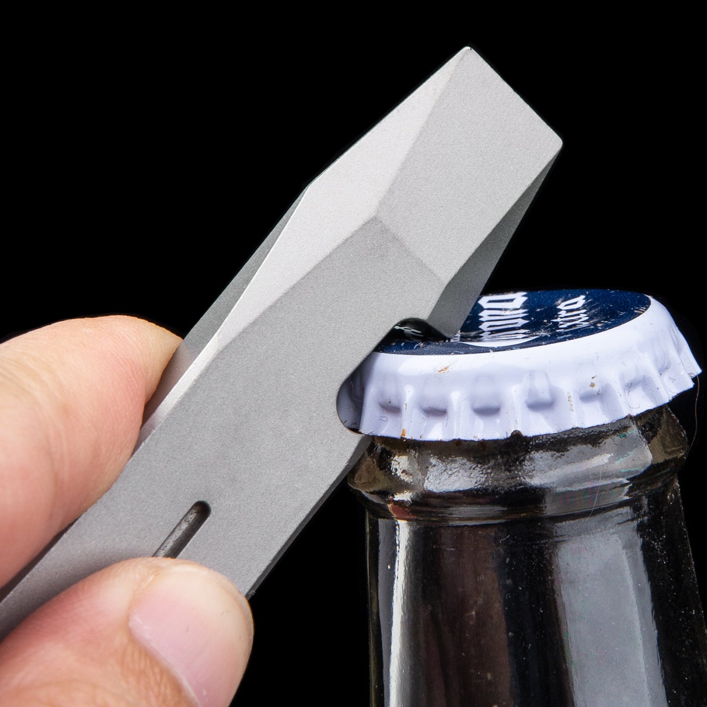 Titanium Alloy Crowbar With Bottle Opener Mini Multifunctional EDC Gadget