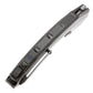 Rike Knife Lamella Folding Knife with M390 Steel and Gray Titanium Alloy Handle