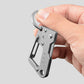 Titanium Alloy Keychain Multifunctional Tool Bottle Opener Suitable for EDC and Outdoor Use