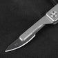 Titanium Alloy Stationery Scalpel Keychain Portable Pendant Out of the Box with 10#24 Blades Suitable for EDC/Manual Use