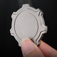 Gray Gear Titanium Alloy Commemorative Coins For Daily Decompression And Play