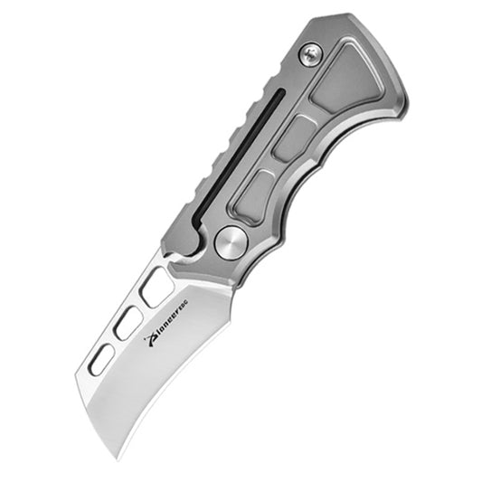 Hollow Titanium Alloy Folding Knife - Mini Portable EDC Tool For Daily Carry
