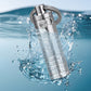 Mini Pure Titanium Waterproof Medicine Box Keychain Pendant