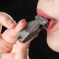 Double-hole titanium alloy whistle, high decibel burst sound, essential for EDC outdoor emergency survival