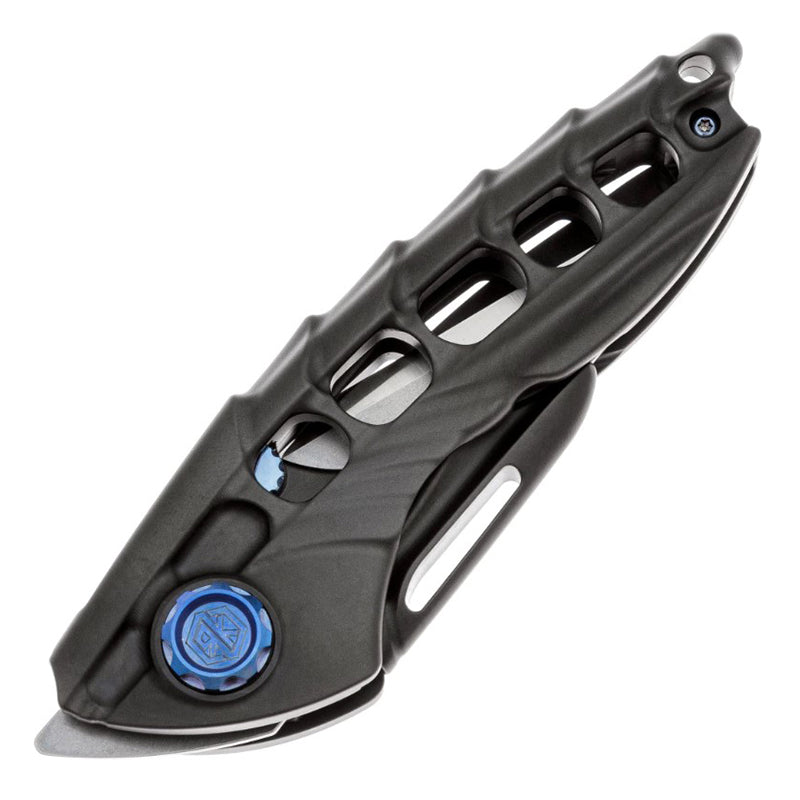 Rike Knife Alien1 Folding Knife M390 Blade Material Black Titanium Alloy Handle