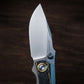 Titanium Alloy Carbon Fiber Folding Knife M390 Blade EDC Equipment