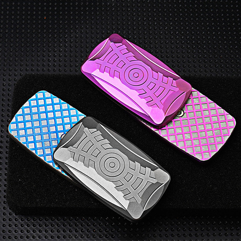 Titanium Alloy Unlimited Push Brand EDC Decompression Toy for Learning and Work Decompression