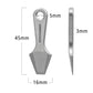 Titanium Alloy Mini Crowbar Keychain Pendant Portable EDC Tool