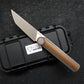 NOC Knives MT-20 Titanium Handle Folding Knife M390 Powder Steel Blade(orange)