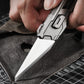Titanium Alloy Portable EDC Utility Knife - Multifunctional Tool With Decompression Gyro & Multi-Spec Screwdriver