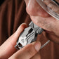 Titanium alloy whistle, high decibel sound, outdoor emergency / EDC equipment, lightweight and durable