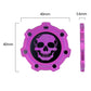 Skull Crown Titanium Alloy Gear Commemorative Coin Outdoor Edc Portable Decompression Toy