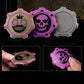 Clown Crown Double‑Sided Titanium Alloy Gear Commemorative Coin Office Play Decompression Toy
