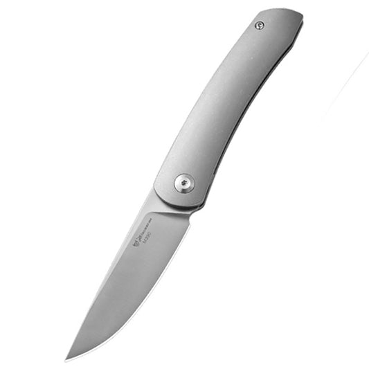 Titanium Alloy Multifunctional Folding Knife - M390 Blade Stone Washing Process Outdoor EDC Tools For Daily Carry