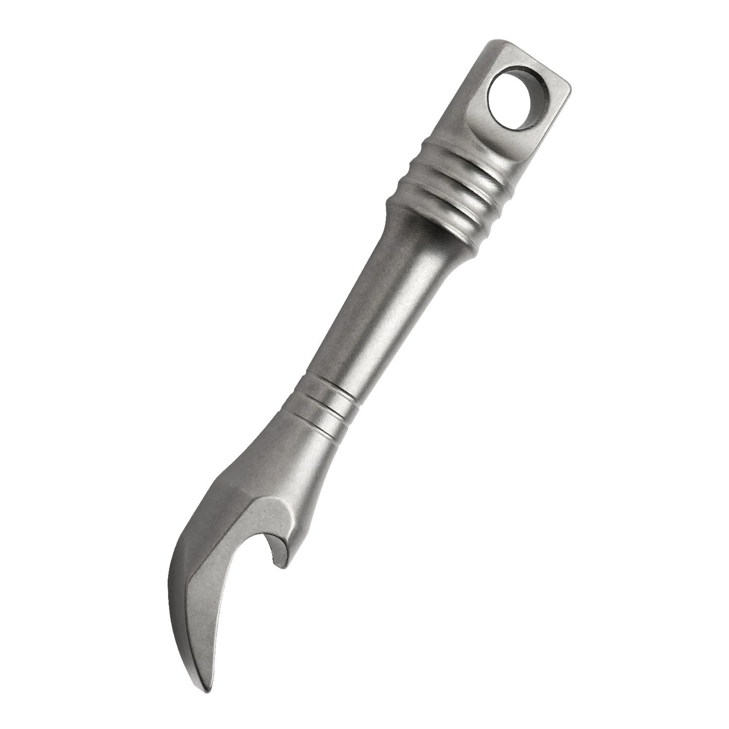 Titanium Alloy Crowbar Key Pendant Mini EDC Tool Portable Bottle Opener