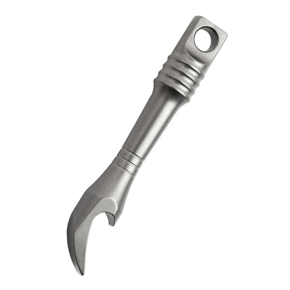 Titanium Alloy Crowbar Key Pendant Mini EDC Tool Portable Bottle Opener