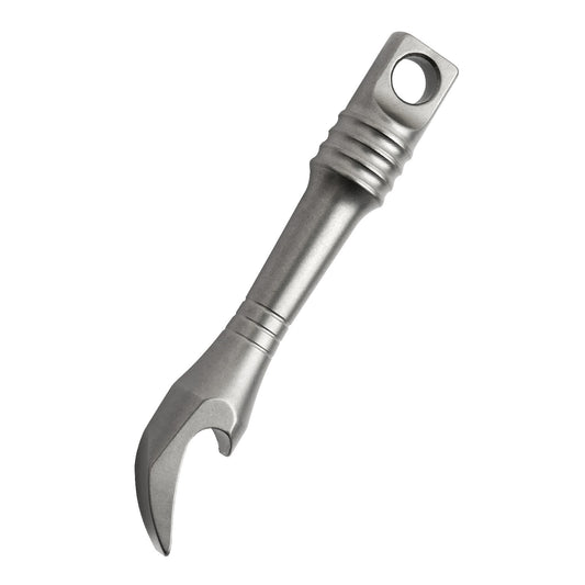 Titanium Alloy Crowbar Key Pendant Mini EDC Tool Portable Bottle Opener