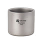 Pure Titanium 75ML Double-Layer Anti-Scalding Portable Tea Cup Set