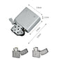 Titanium Alloy Windproof Kerosene Lighter Suitable for Men's Business Gifts & EDC Outdoor Camping