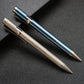 Titanium Bolt Action Pen Writing Pen with G2 black ink Refill ZSB010 Gray
