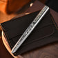 Tangcao Pattern Engraving Titanium Alloy Tactical Pen Multifunctional Portable EDC（Stone washing）