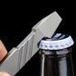 Titanium Alloy Crowbar, Multi-Function Portable Tool, Suitable for EDC Carrying / Outdoor / Bottle Opening / Nailing