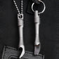 Titanium Alloy Crowbar Key Pendant Mini EDC Tool Portable Bottle Opener