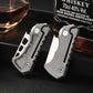 Titanium Alloy Mini Folding Knife 14C28N Blade EDC Outdoor Portable Tool