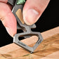 Titanium Alloy Multifunctional Crowbar EDC Outdoor Portable With Bottle Opener Can Hang Keychain