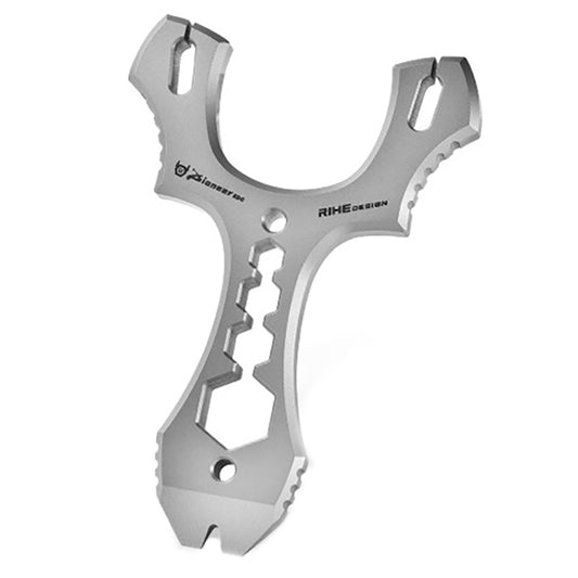 Titanium Alloy Multifunctional EDC Tool with Crowbar Wrench - Heavy Duty for Outdoor Survival & Daily Use