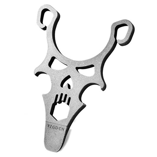 Titanium Alloy EDC Tool Multifunctional Bottle Opener With Crowbar, Suitable For Portable Use
