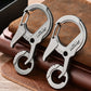 Titanium alloy multifunctional keychain, EDC pendant, with bottle opener