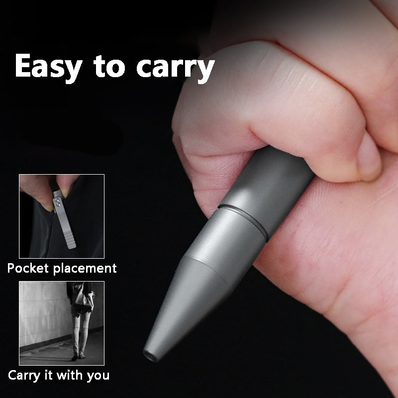 Titanium alloy tactical pen multifunctional business high-end gift pen EDC essential