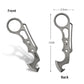 Titanium Alloy Multifunctional Crowbar Outdoor Survival Tool EDC Portable Tool Card
