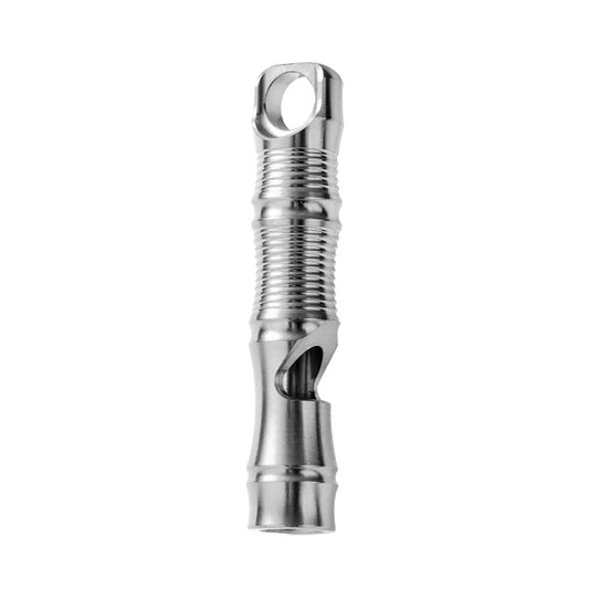 Titanium alloy single-tube whistle, EDC portable, high decibel