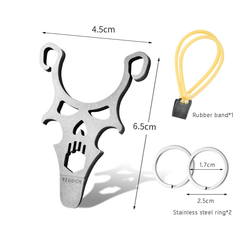 Titanium Alloy EDC Tool Multifunctional Bottle Opener With Crowbar